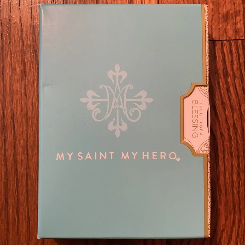 NWT My Saint My Hero Pearl Bracelet Set. - Picture 3 of 4